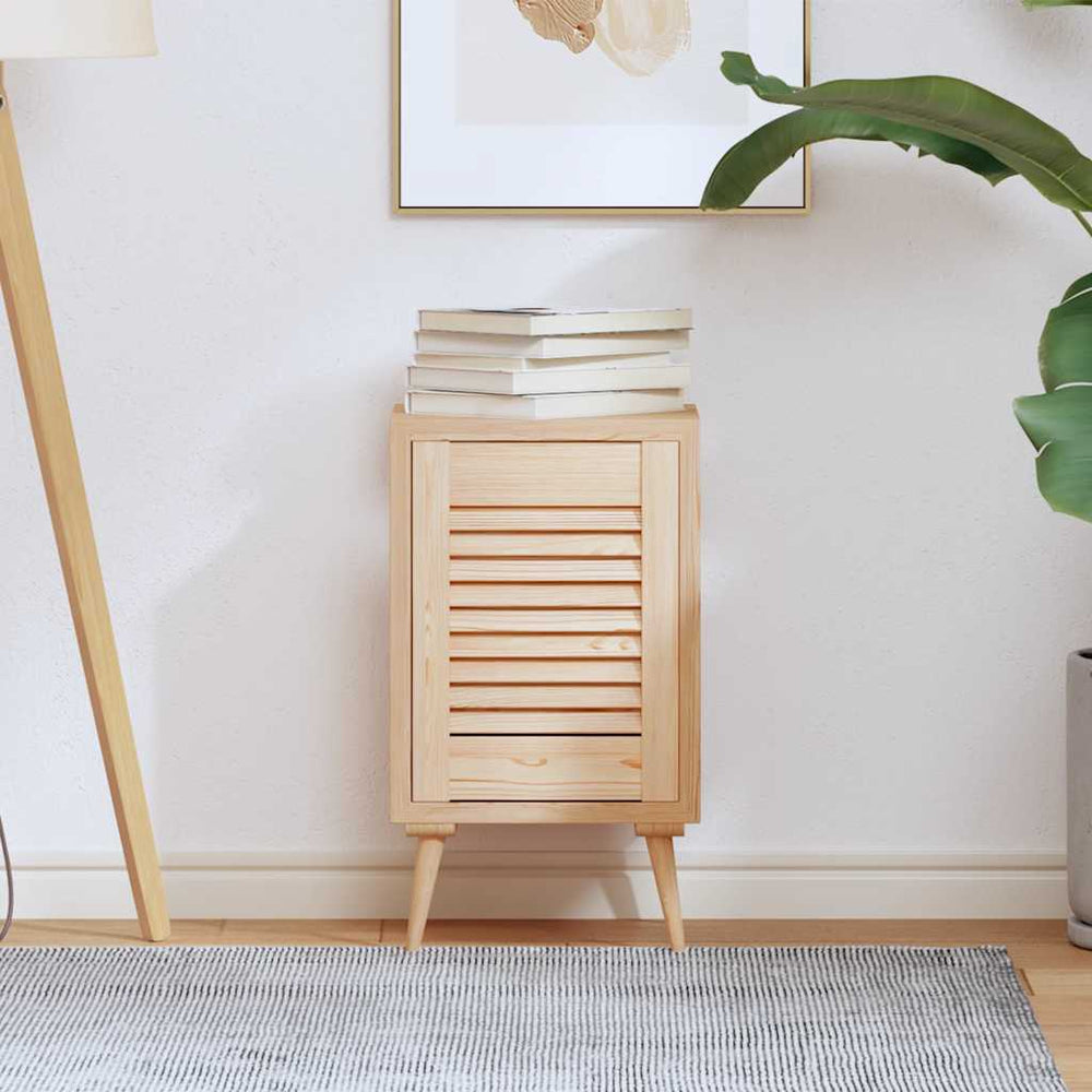 vidaXL Porte d'armoire à lamelles 39,5x29,5 cm Bois de pin massif
