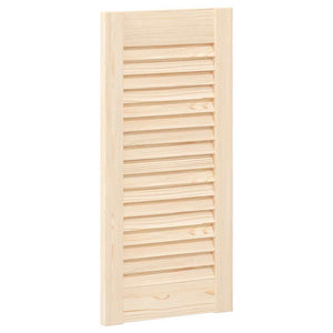 vidaXL Porte de placard design à persiennes 61,5x29,5 cm Bois de pin massif