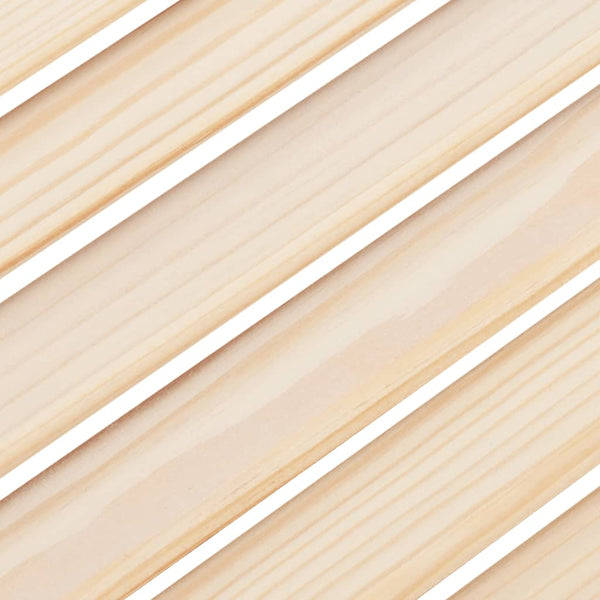 vidaXL Porte de placard design à persiennes 61,5x29,5 cm Bois de pin massif