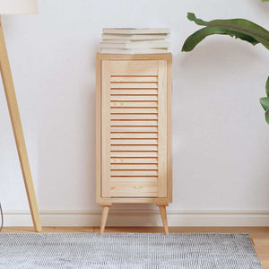 vidaXL Porte de placard design à persiennes 61,5x29,5 cm Bois de pin massif