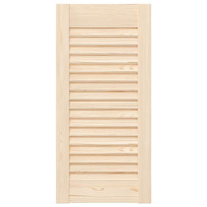 Lamellentüren Holz 61,5x29,5cm, 4er Set