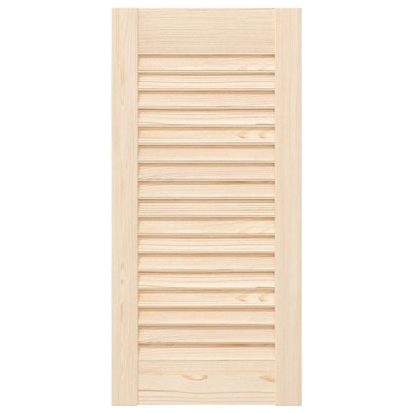 Lamellentüren Holz 61,5x29,5cm, 4er Set