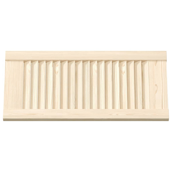 Lamellentüren Holz 61,5x29,5cm, 4er Set