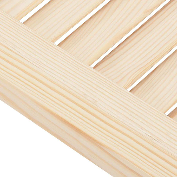 Lamellentüren Holz 61,5x29,5cm, 4er Set