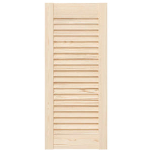 Lamellentüren Kiefer Massivholz 69x29,5cm 4er Set