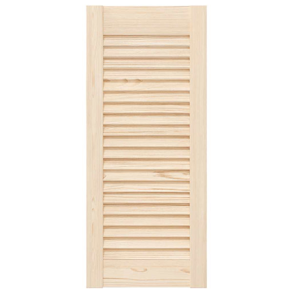 Lamellentüren Kiefer Massivholz 69x29,5cm 4er Set
