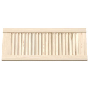 Lamellentüren Kiefer Massivholz 69x29,5cm 4er Set