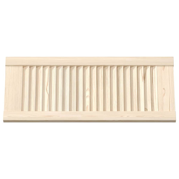 Lamellentüren Kiefer Massivholz 69x29,5cm 4er Set