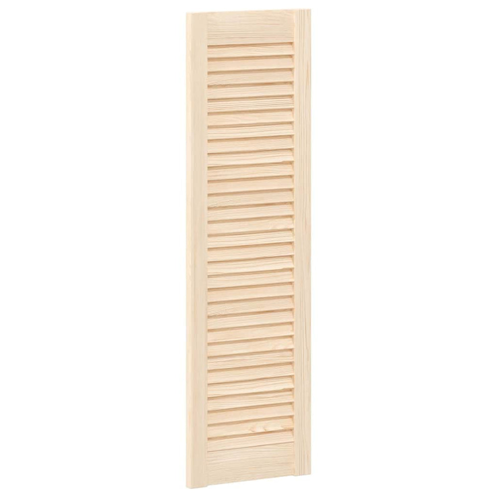 vidaXL Porte d'armoire à persiennes 99x29,5 cm Bois de pin massif
