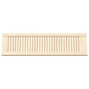 vidaXL Portes d'armoire à persiennes 2 pcs 99x29,5 cm Bois de pin massif