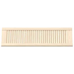 vidaXL Portes d'armoire à persiennes 4 pcs 99x29,5 cm Bois de pin massif