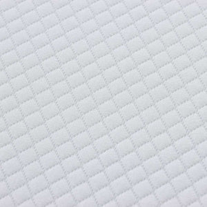Matratze 80x160 cm Weiß/Grau Jacquard-Stoff