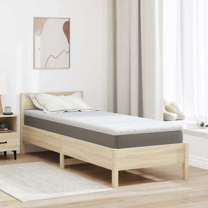 Kokos Topper 80x200 cm Weiß