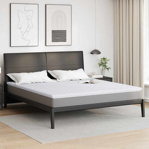 Kokos Topper 180x200 cm Weiß Jacquard