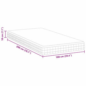 Bonell Feder Matratze 100x200 cm