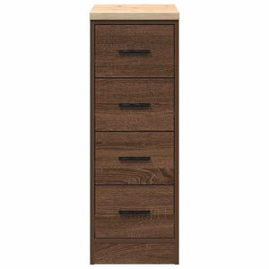 Garagen Aufbewahrungsschrank Kiefer Massivholz 30x85cm