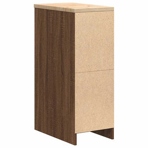 Garagen Aufbewahrungsschrank Kiefer Massivholz 30x85cm