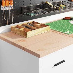 Werkzeugschrank Garage Weiß Kiefer Massivholz