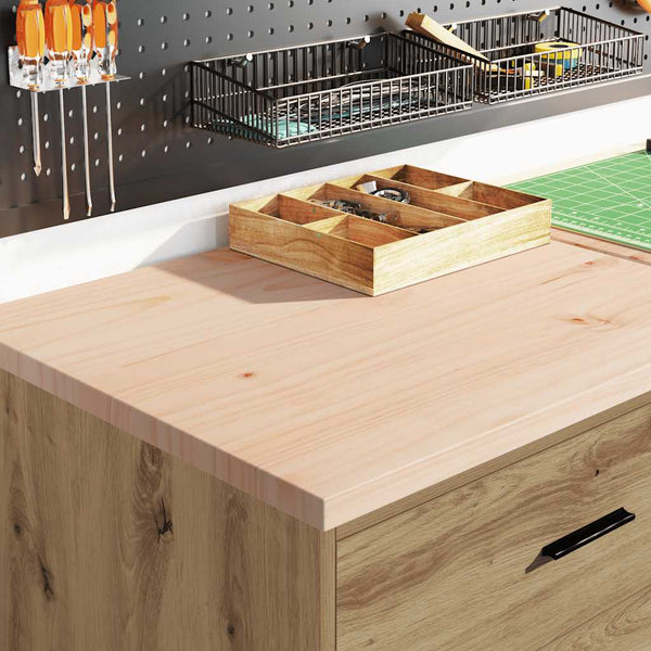 Werkzeugschrank Garage Artisan Eiche Kiefer Massivholz