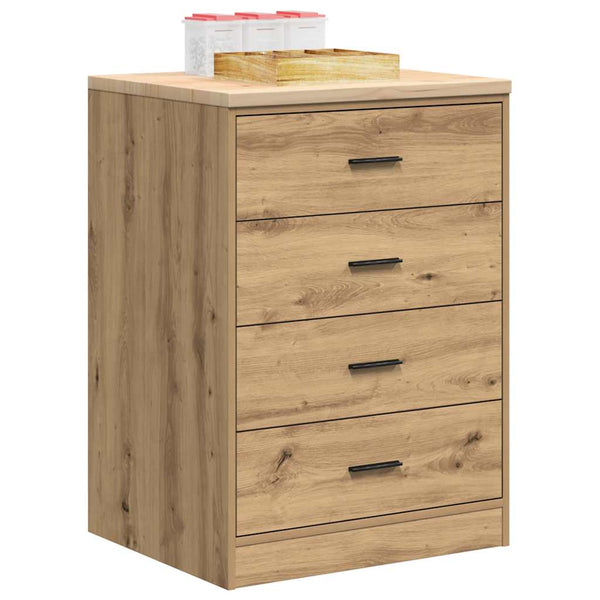 Werkzeugschrank Garage Artisan Eiche Kiefer Massivholz