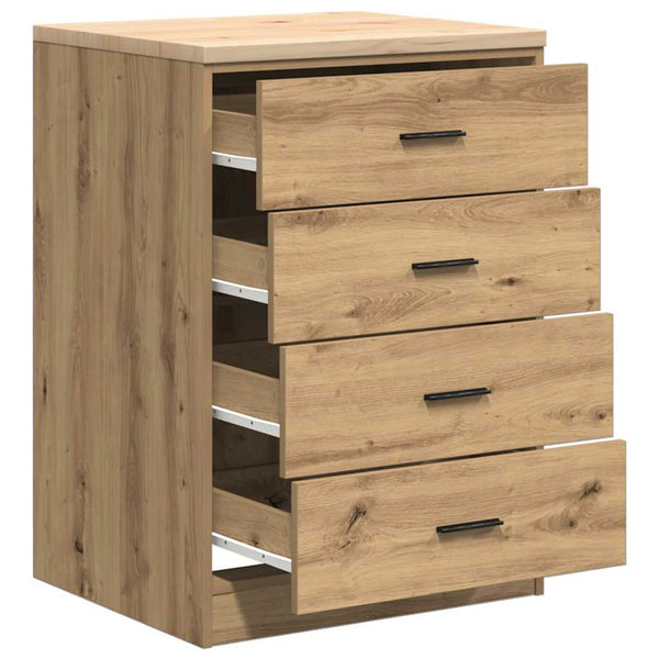 Werkzeugschrank Garage Artisan Eiche Kiefer Massivholz