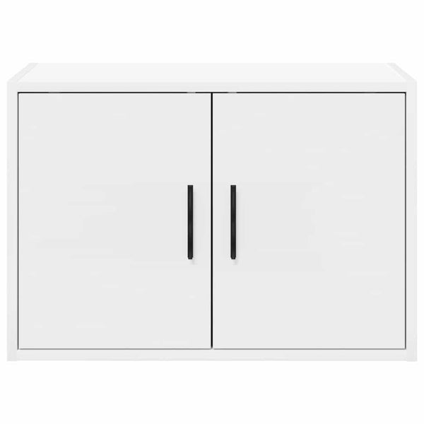 Garagen Wandschrank Weiß Holzwerkstoff