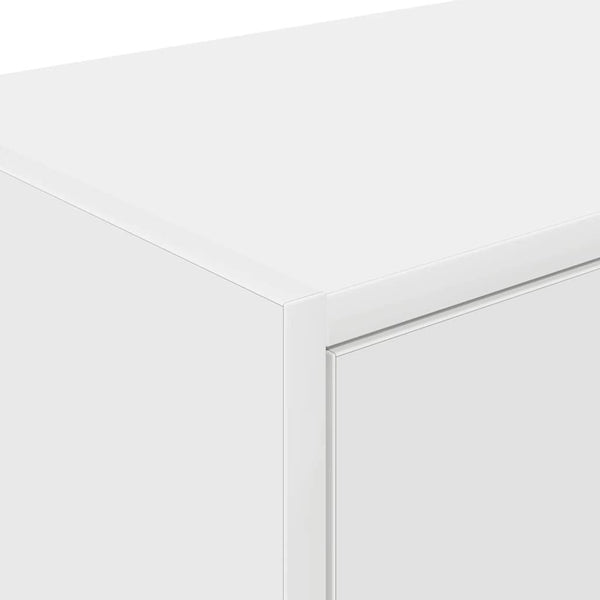 Garagen Wandschrank Weiß Holzwerkstoff