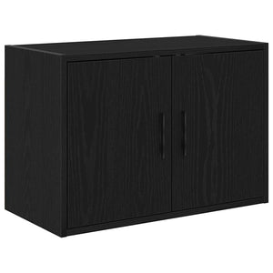Garagen Wandschrank Schwarz