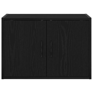 Garagen Wandschrank Schwarz