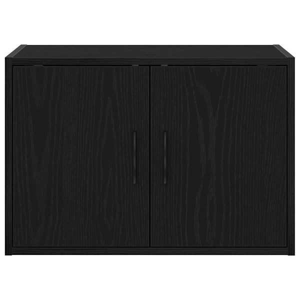 Garagen Wandschrank Schwarz