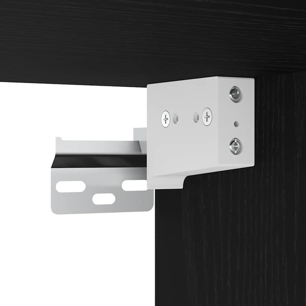 Garagen Wandschrank Schwarz
