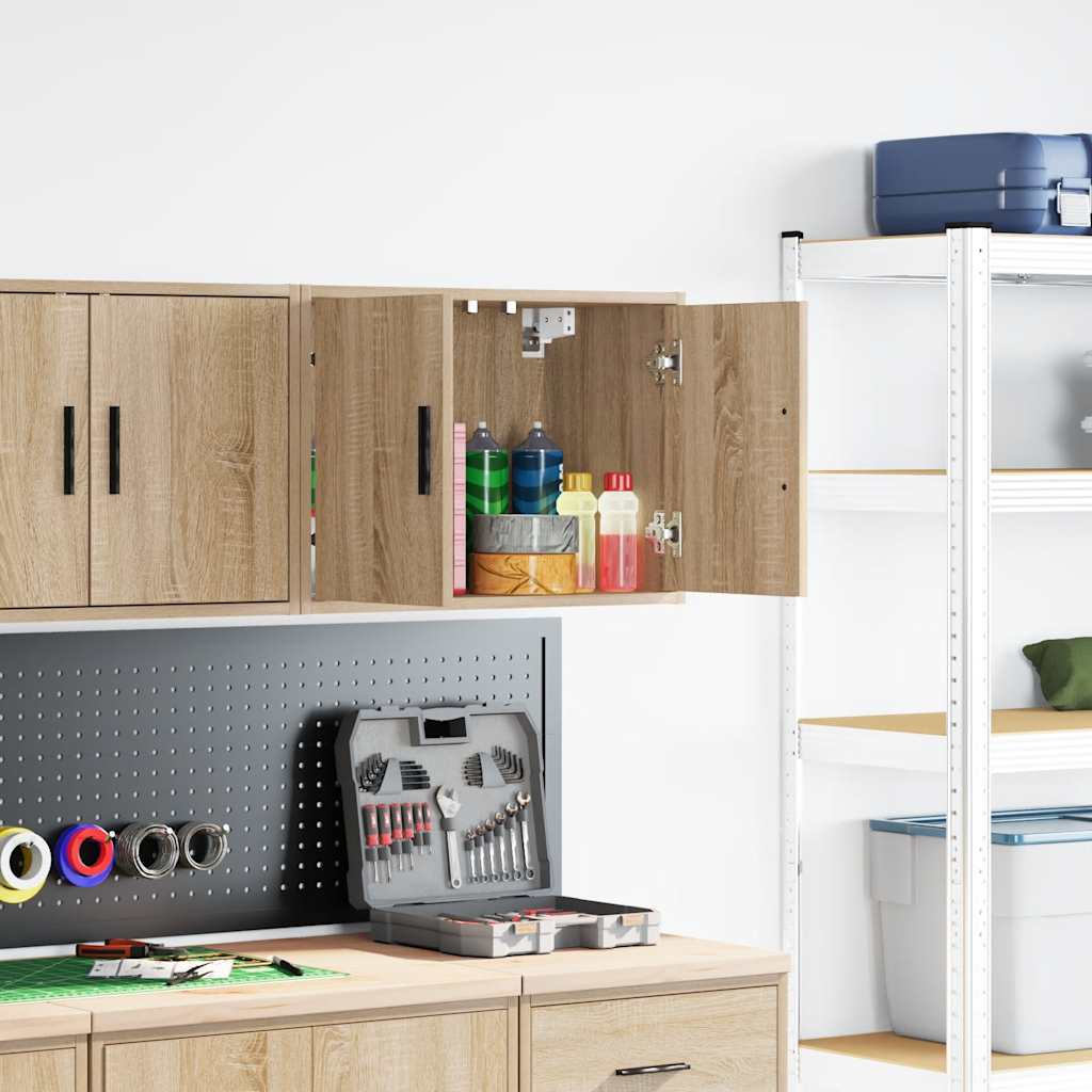 Garagen-Wandschrank Sonoma Eiche