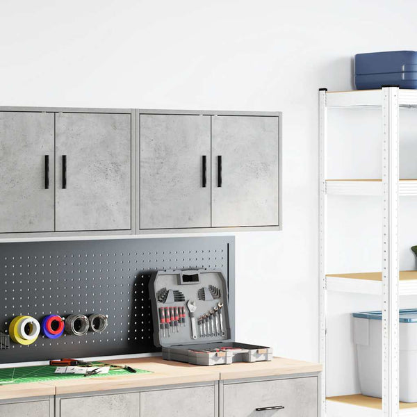 Garagen-Wandschrank Betongrau