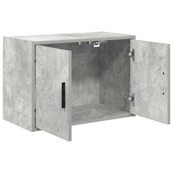 Garagen-Wandschrank Betongrau