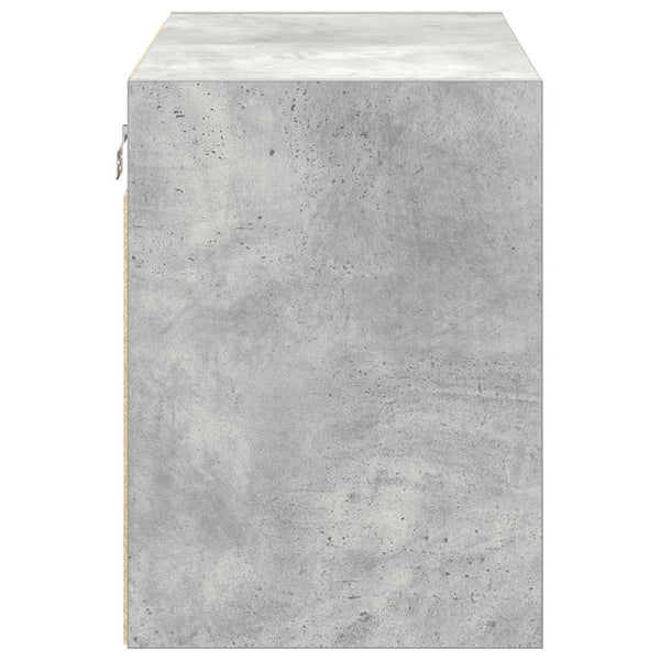 Garagen-Wandschrank Betongrau