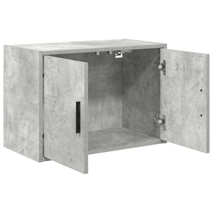 Garagen Wandschränke, 2er Set, Betongrau