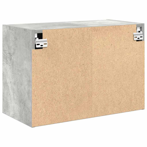 Garagen Wandschränke, 2er Set, Betongrau