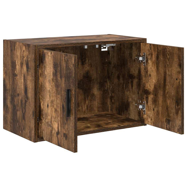 Garagen Wandschrank Räuchereiche
