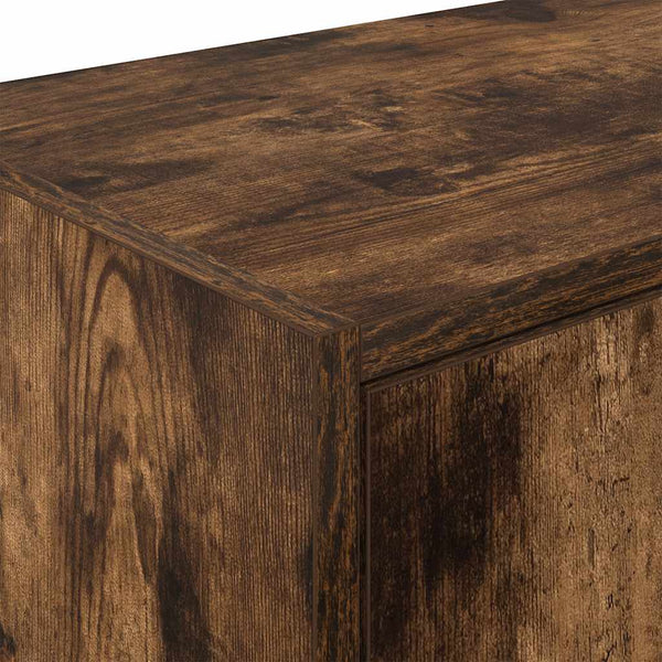 Garagen Wandschrank Räuchereiche