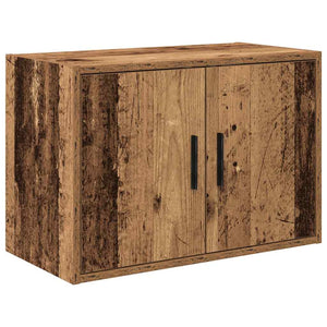 Wandschrank für Garage in Altholz-Optik