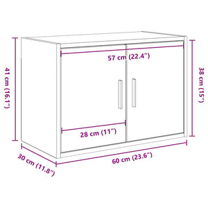 Garagen Wandschrank Artisan Eiche