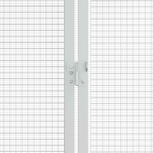 Vogelkäfig Anthrazit Verzinkter Stahl 422cm