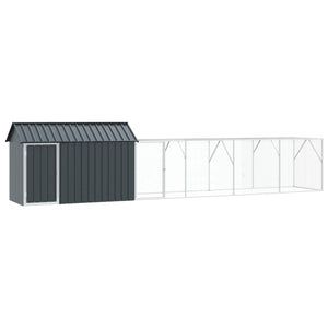 Vogelkäfig Anthrazit Verzinkter Stahl 619 cm