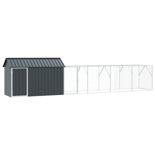 Vogelkäfig Anthrazit Verzinkter Stahl 619 cm