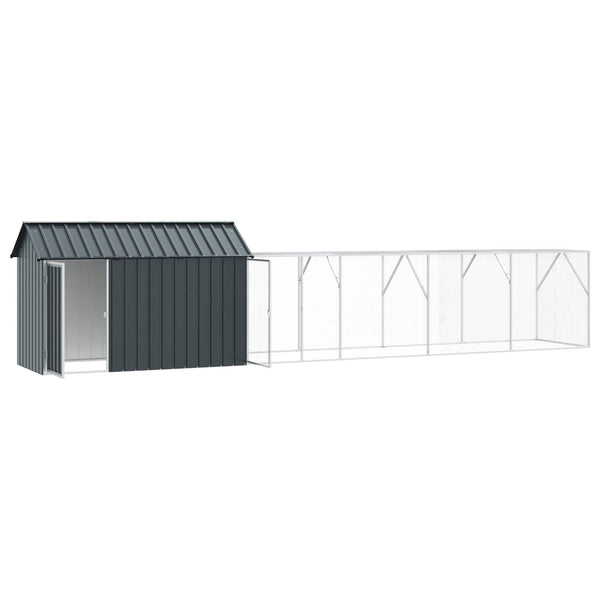 Vogelkäfig Anthrazit Verzinkter Stahl 619 cm