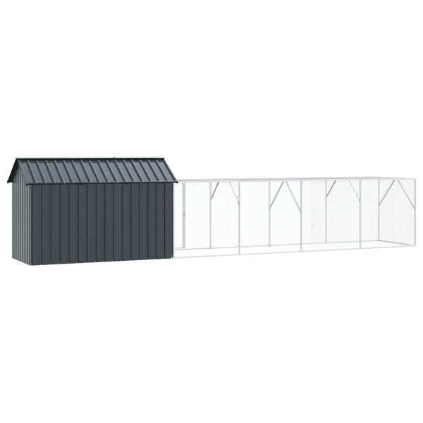 Vogelkäfig Anthrazit Verzinkter Stahl 619 cm