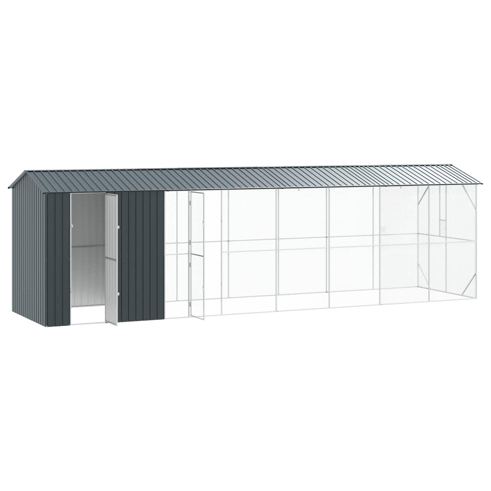 Vogelkäfig Anthrazit Verzinkt 860cm