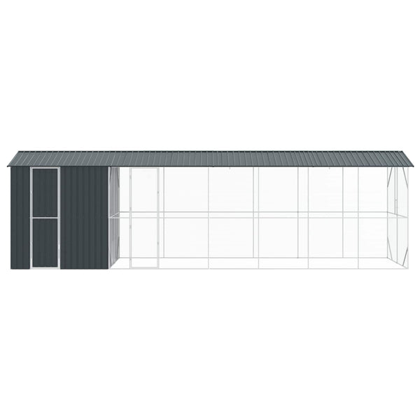Vogelkäfig Anthrazit Verzinkt 860cm
