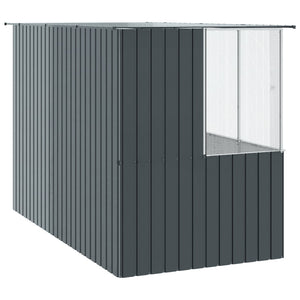 Vogelkäfig Anthrazit Verzinkter Stahl 165x318x200cm