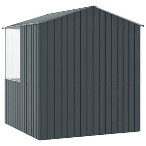 Vogelkäfig Anthrazit Verzinkter Stahl 215 cm